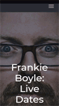 Mobile Screenshot of frankieboyle.com